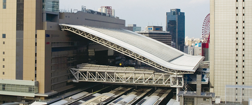 JR大阪駅 大屋根工事